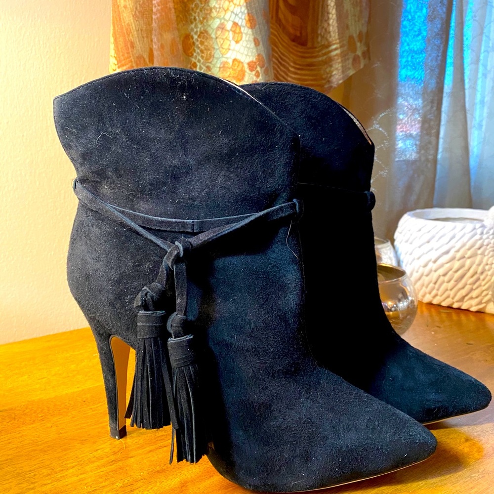 RAYE black booties